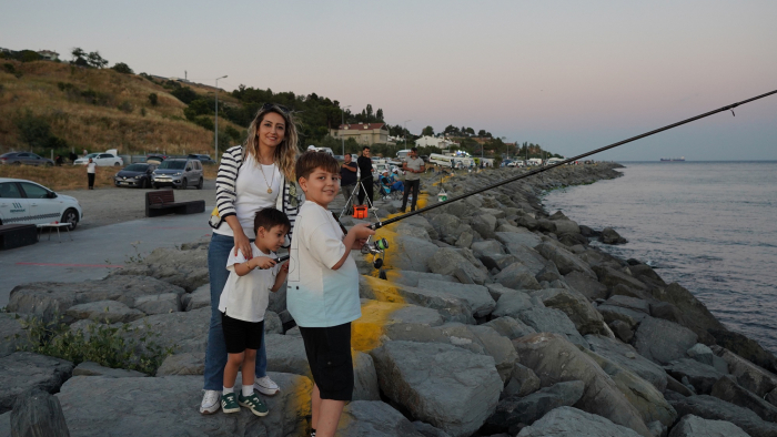 OLTA BALIKÇILIĞI RENKLİ GÖRÜNTÜLERE SAHNE OLDU